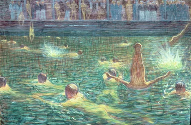 Estanque de baño, 1911